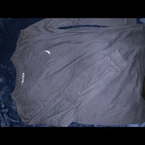 Navy long sleeve shirt